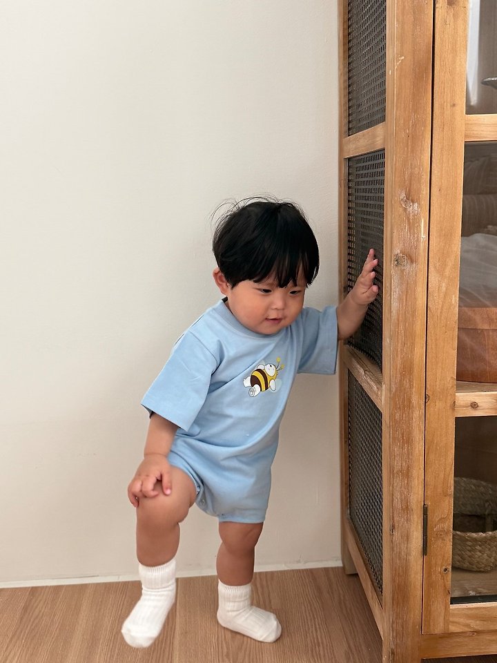 Little Rabbit - Korean Baby Fashion - #babyclothing - Honeybee Bear Suit - 10