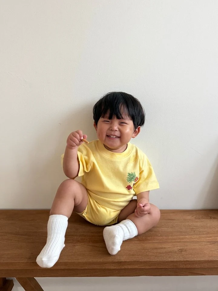 Little Rabbit - Korean Baby Fashion - #babyclothing - Veggie Suit - 9