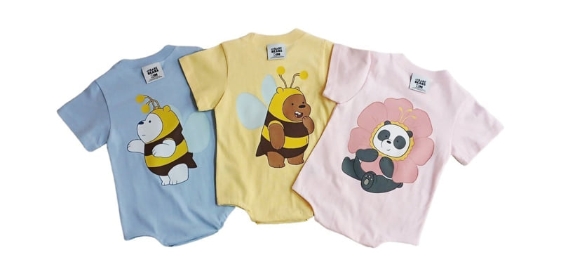 Little Rabbit - Korean Baby Fashion - #babyootd - Honeybee Bear Suit