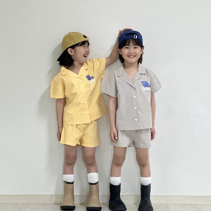 Little Rabbit - Korean Children Fashion - #childofig - Ocean Set - 2