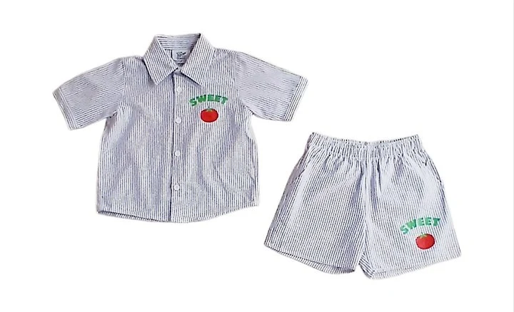 Little Rabbit - Korean Children Fashion - #childrensboutique - Shirt Set - 10