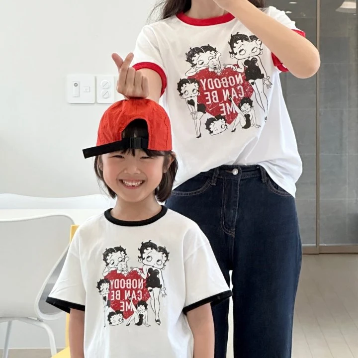 Little Rabbit - Korean Children Fashion - #childrensboutique - Betty Boop Tee - 3