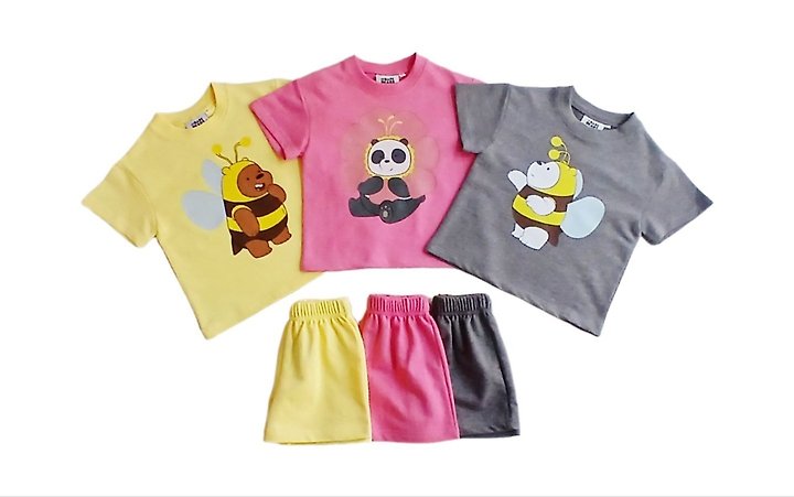 Little Rabbit - Korean Children Fashion - #designkidswear - Honey Bears Set - 12