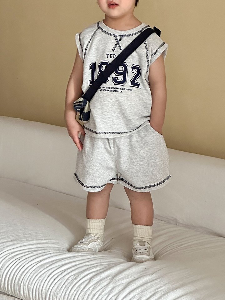 Little Rabbit - Korean Children Fashion - #kidsshorts - 1892 Set - 11