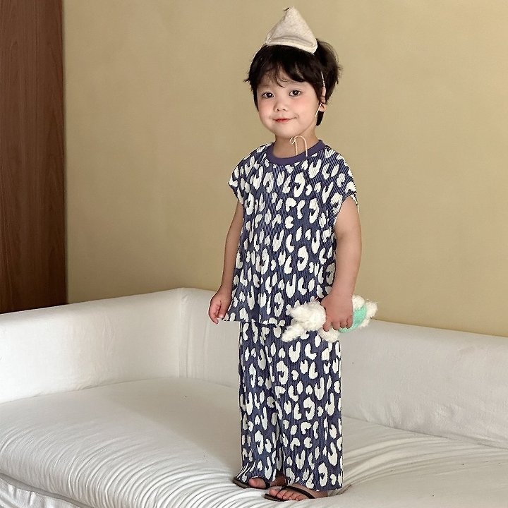 Little Rabbit - Korean Children Fashion - #magicofchildhood - Pleats Set - 2