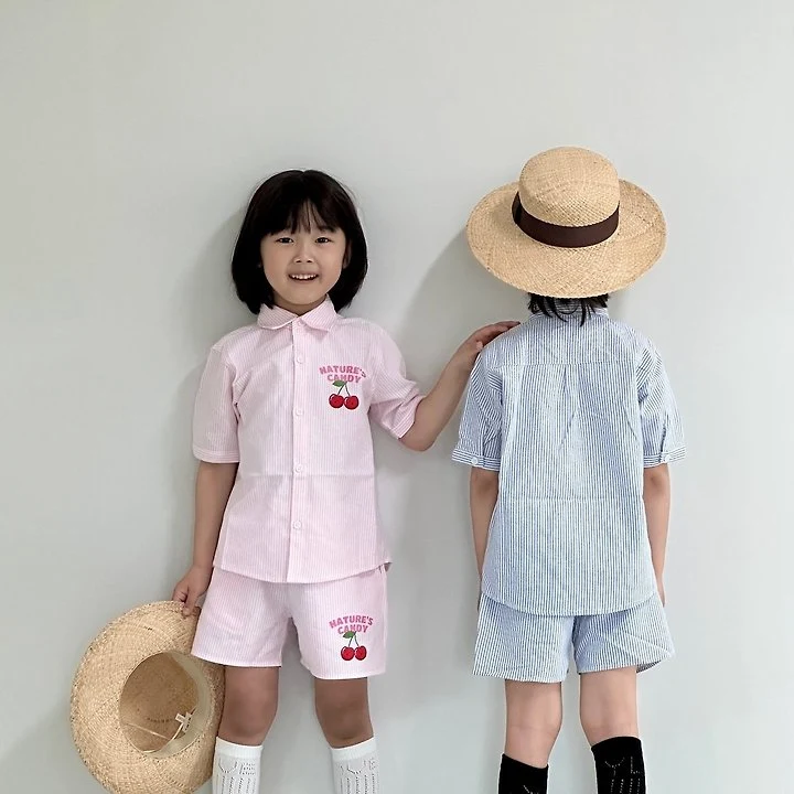 Little Rabbit - Korean Children Fashion - #prettylittlegirls - Shirt Set - 5