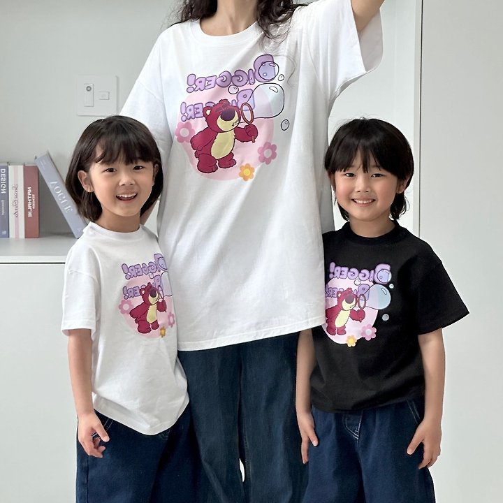 Little Rabbit - Korean Women Fashion - #momslook - Big Lotso Tee (Mom) - 10
