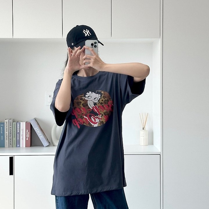 Little Rabbit - Korean Women Fashion - #momslook - Leopard Betty Box Tee - 6