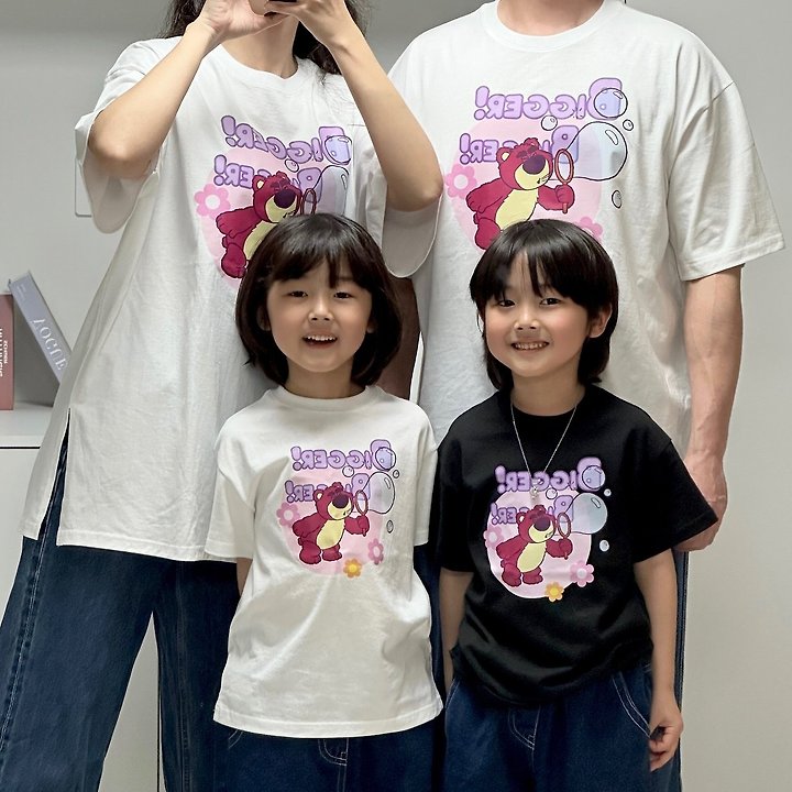 Little Rabbit - Korean Women Fashion - #pursuepretty - Big Lotso Tee (Mom) - 2