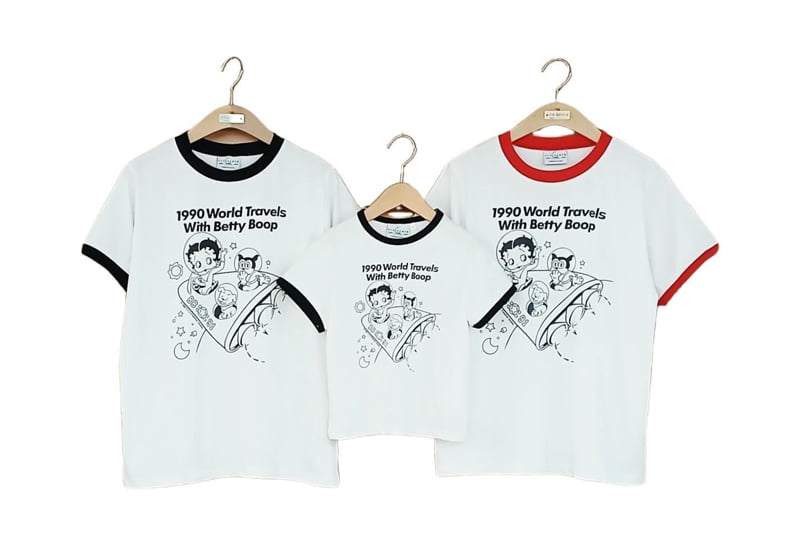 Little Rabbit - Korean Women Fashion - #womensfashion - Betty Boop Tee (Mom) - 2