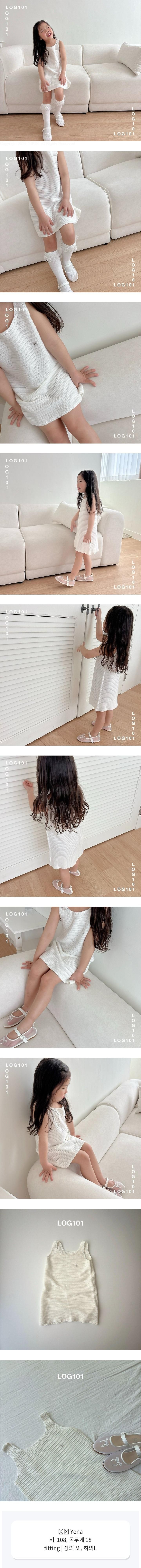 Log101 - Korean Children Fashion - #Kfashion4kids - Lovely Knit One-piece