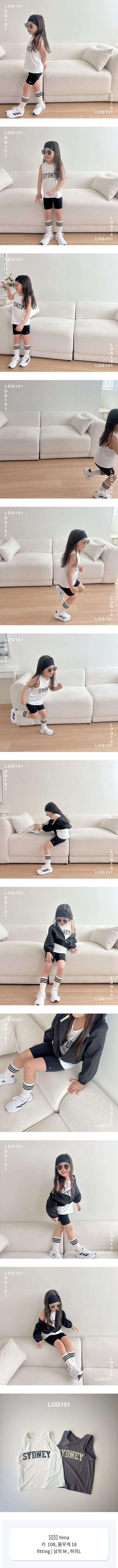 Log101 - Korean Children Fashion - #childofig - Sydney Cool Sleeveless Tee