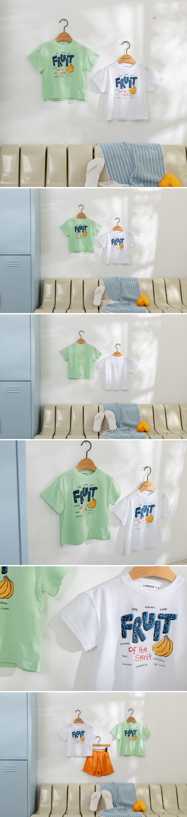 London I - Korean Children Fashion - #Kfashion4kids - Fruits Tee
