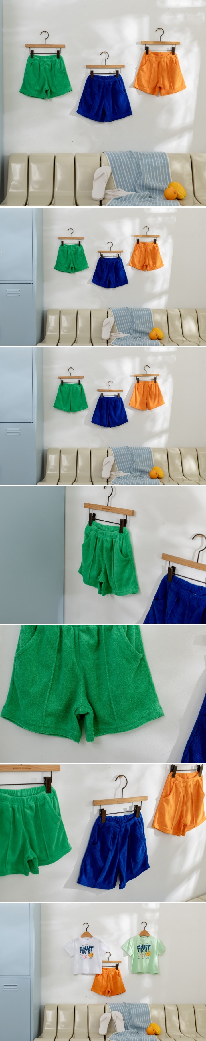 London I - Korean Children Fashion - #childofig - Terry Shorts