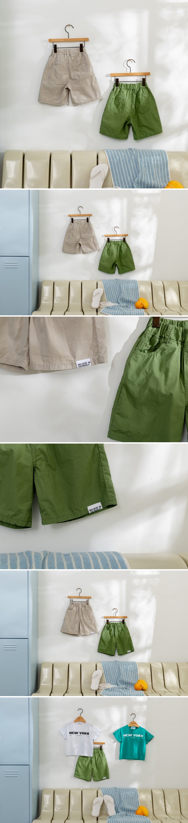 London I - Korean Children Fashion - #designkidswear - Label Shorts