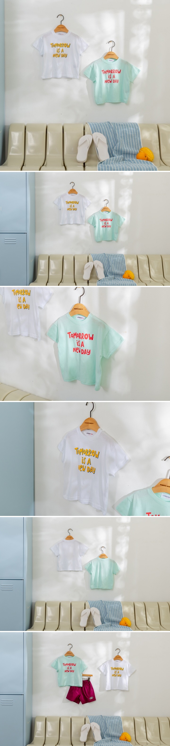 London I - Korean Children Fashion - #kidsshorts - Tomorrow Tee