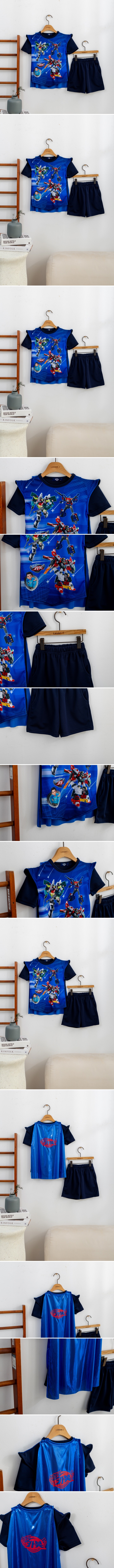 London I - Korean Children Fashion - #minifashionista - Robot Cape Tee