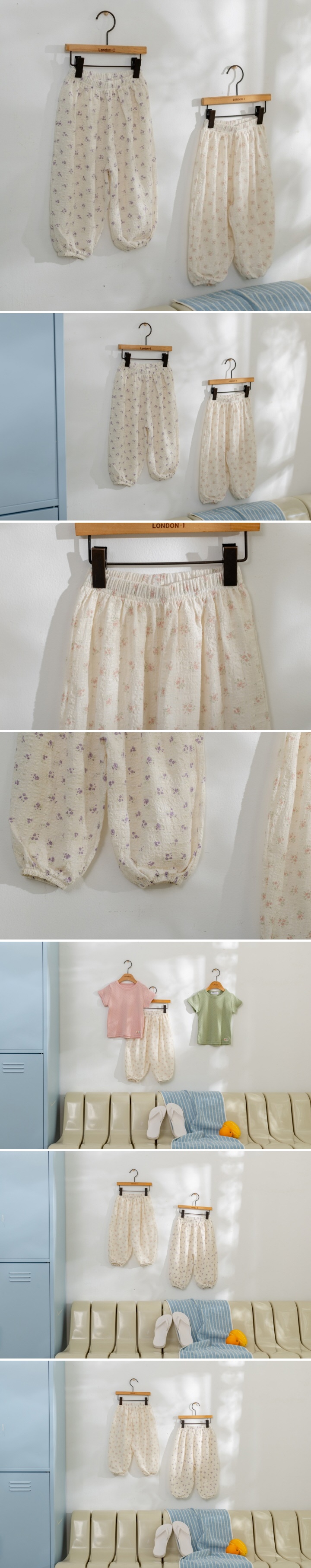 London I - Korean Children Fashion - #todddlerfashion - Volume Flower Pants