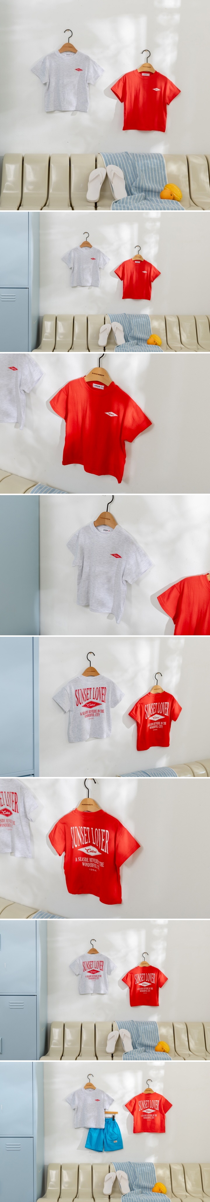 London I - Korean Children Fashion - #todddlerfashion - Sunset Tee