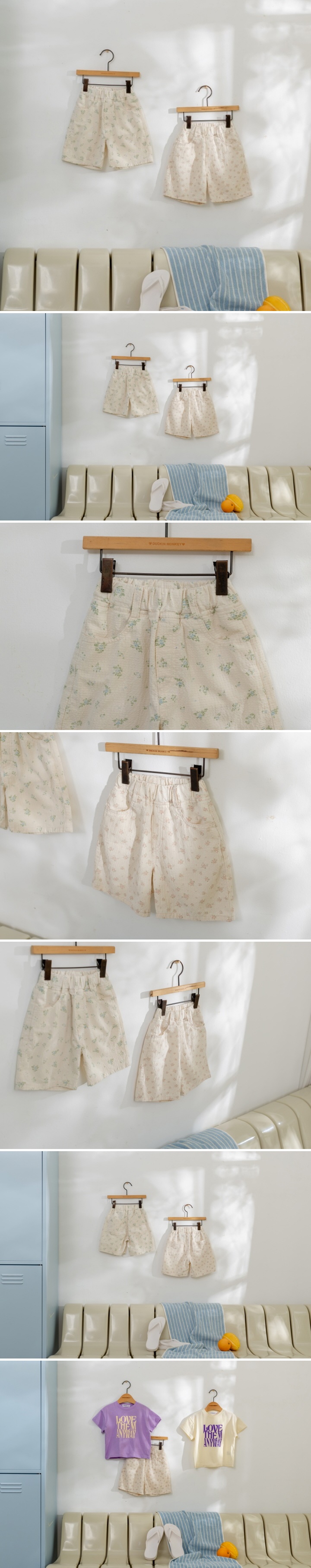 London I - Korean Children Fashion - #toddlerclothing - Lupin Flower Shorts
