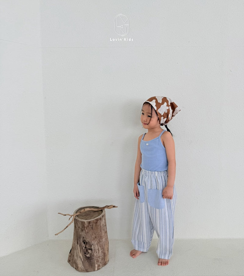 Lovin - Korean Baby Fashion - #babyboutique - Mono Stripe Pants - 5