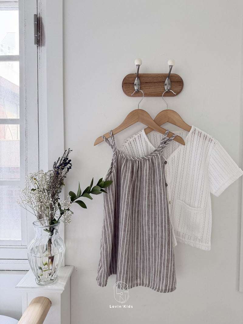Lovin - Korean Baby Fashion - #babyboutique - Sheer Knit Cardigan - 9