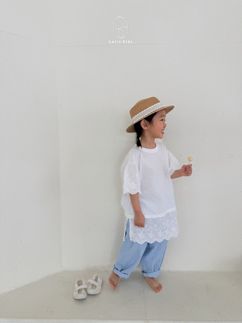Lovin - Korean Baby Fashion - #babyboutique - Angel Lace Tee - 7