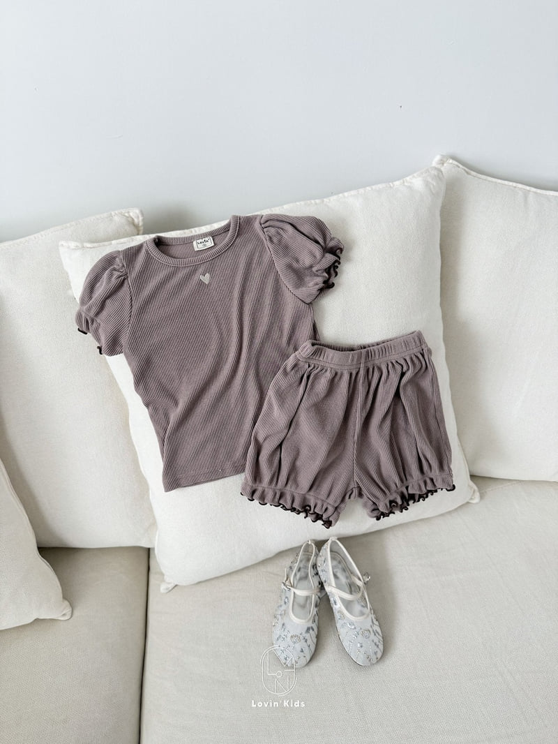 Lovin - Korean Baby Fashion - #babyboutique - Puff Heart Tee - 3