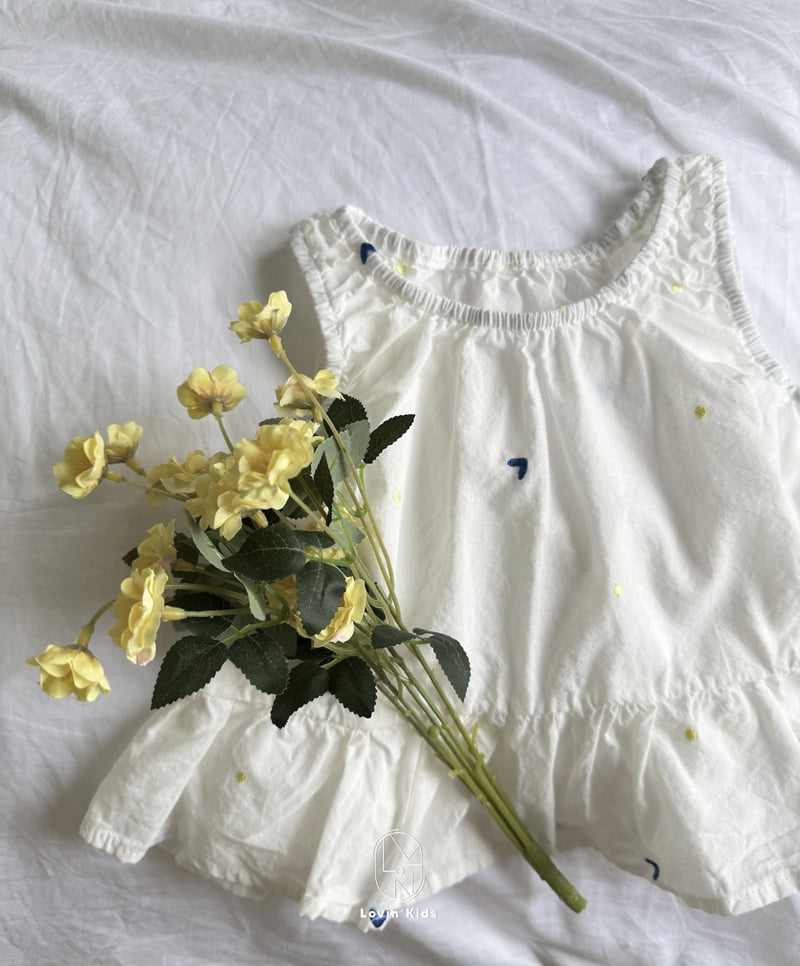Lovin - Korean Baby Fashion - #babyboutique - Heart Dot Blouse - 2
