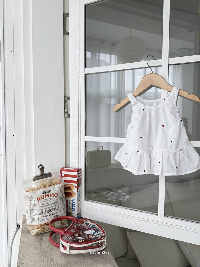 Lovin - Korean Baby Fashion - #babyboutique - Heart Dot Blouse - 3