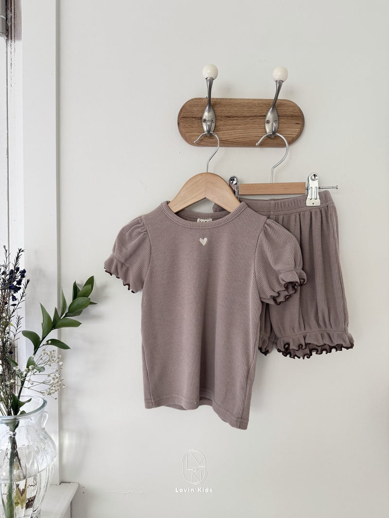 Lovin - Korean Baby Fashion - #babyboutiqueclothing - Puff Heart Tee - 5