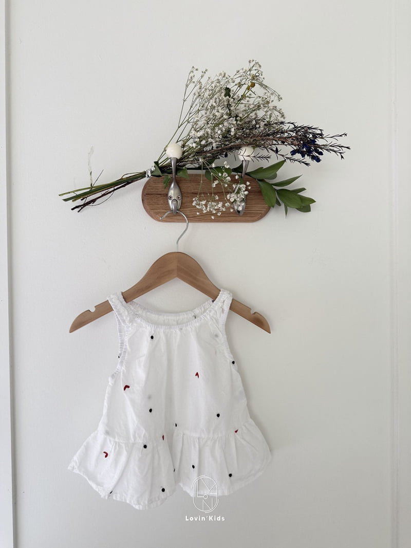 Lovin - Korean Baby Fashion - #babyboutique - Heart Dot Blouse - 4
