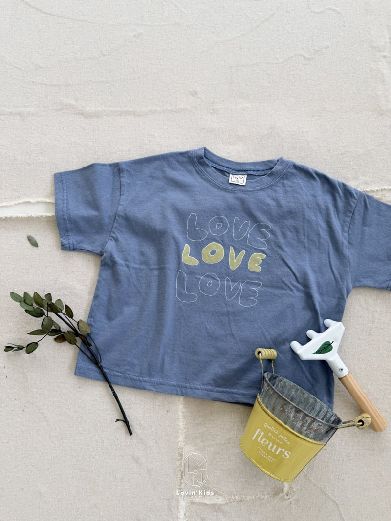 Lovin - Korean Baby Fashion - #babyfashion - Love Mood Tee - 3
