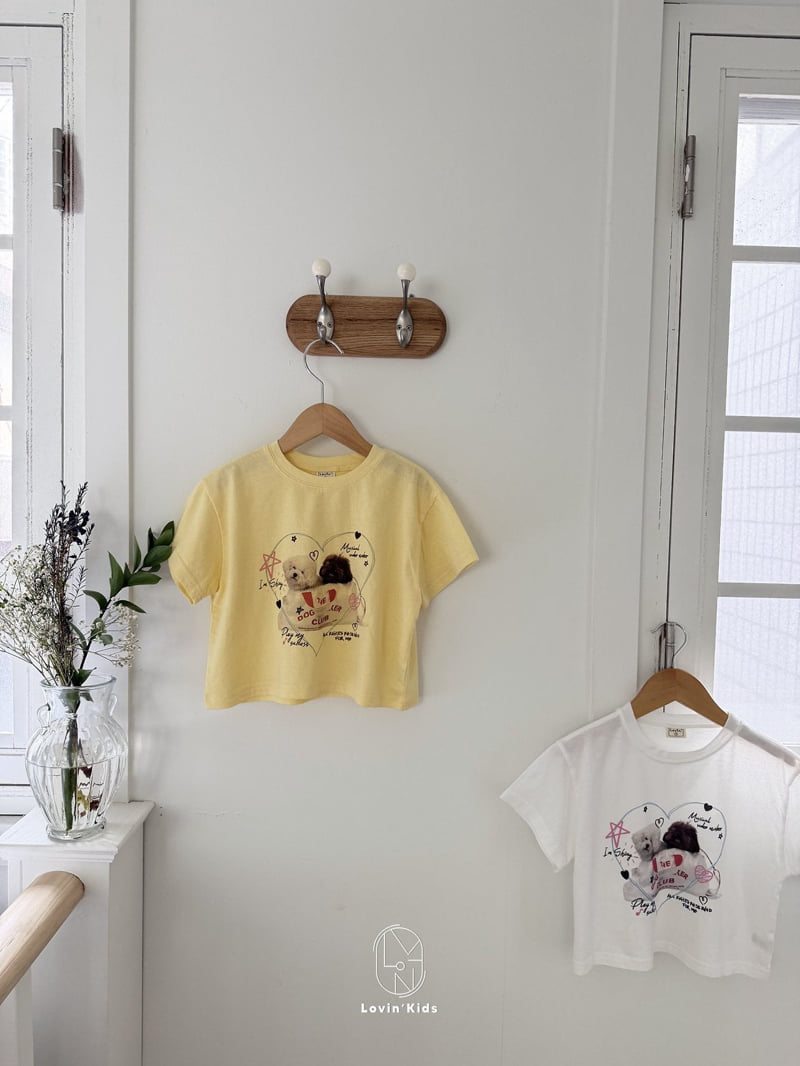 Lovin - Korean Baby Fashion - #babyfever - Love Puppy Tee - 3