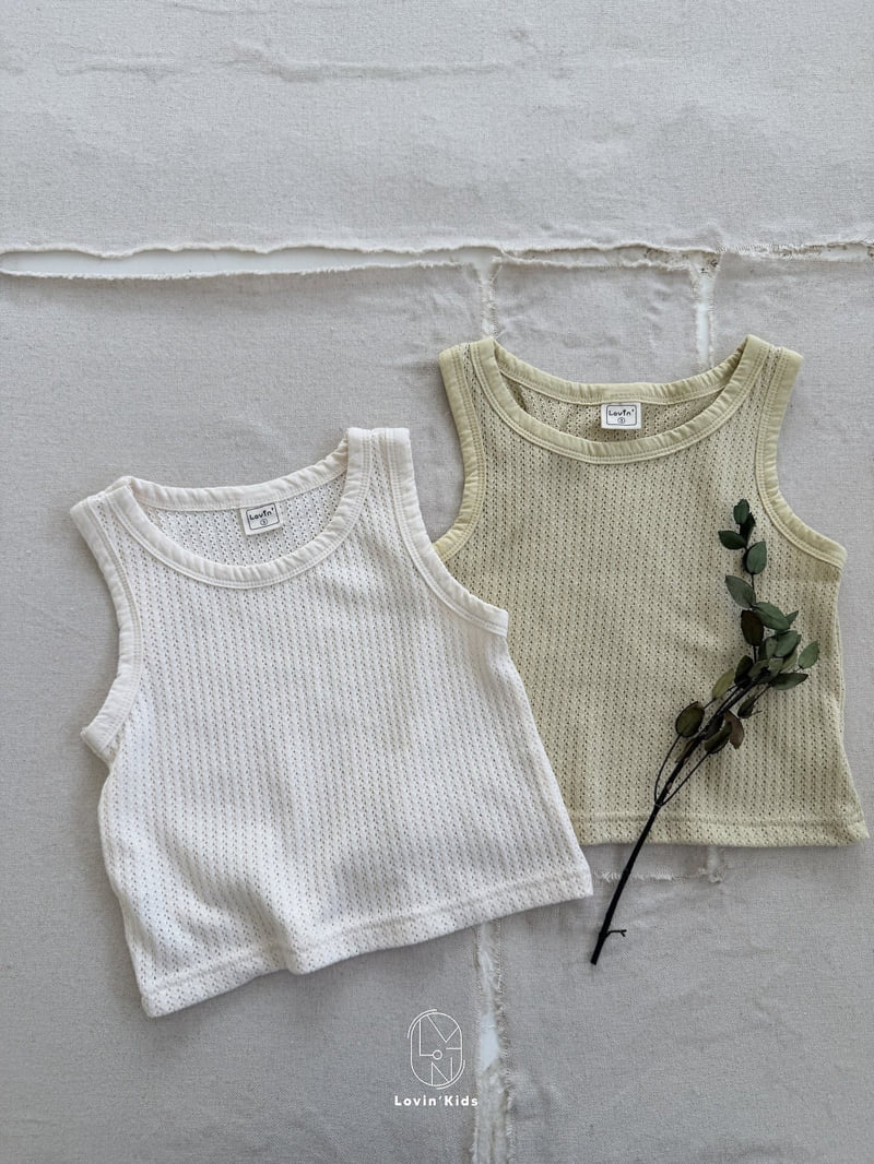 Lovin - Korean Baby Fashion - #babyfever - Air Cotton Sleeveless - 12