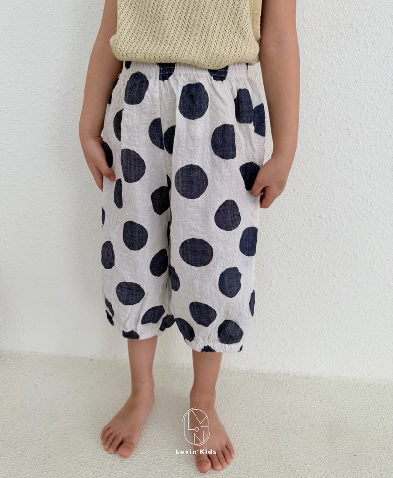 Lovin - Korean Baby Fashion - #babygirlfashion - Bubble Dot Pants - 9
