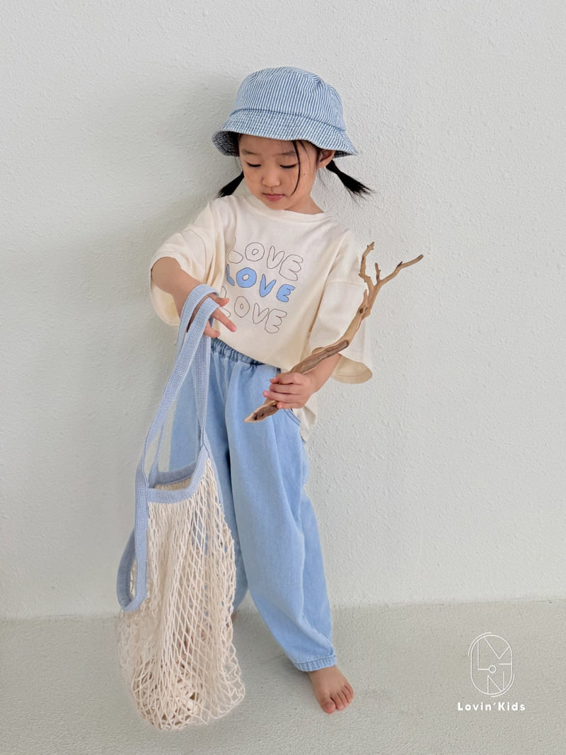 Lovin - Korean Baby Fashion - #babygirlfashion - Love Mood Tee - 5