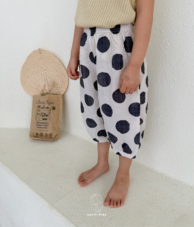 Lovin - Korean Baby Fashion - #babylifestyle - Bubble Dot Pants - 10