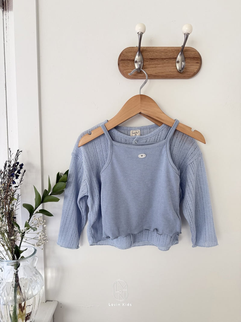 Lovin - Korean Baby Fashion - #babylifestyle - Button Sleeveless - 3