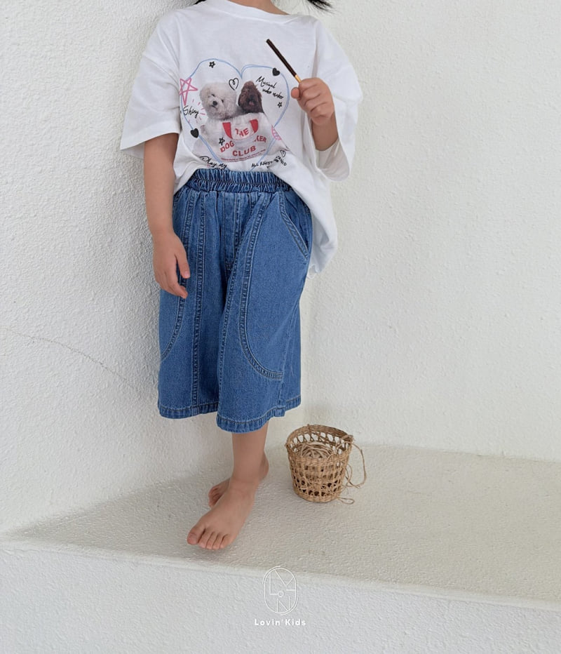 Lovin - Korean Baby Fashion - #babyoninstagram - Double Bermuda Pants - 5