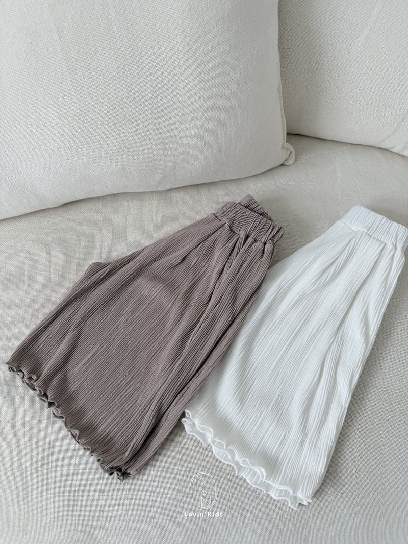Lovin - Korean Baby Fashion - #babyoninstagram - Pleats Pants - 3