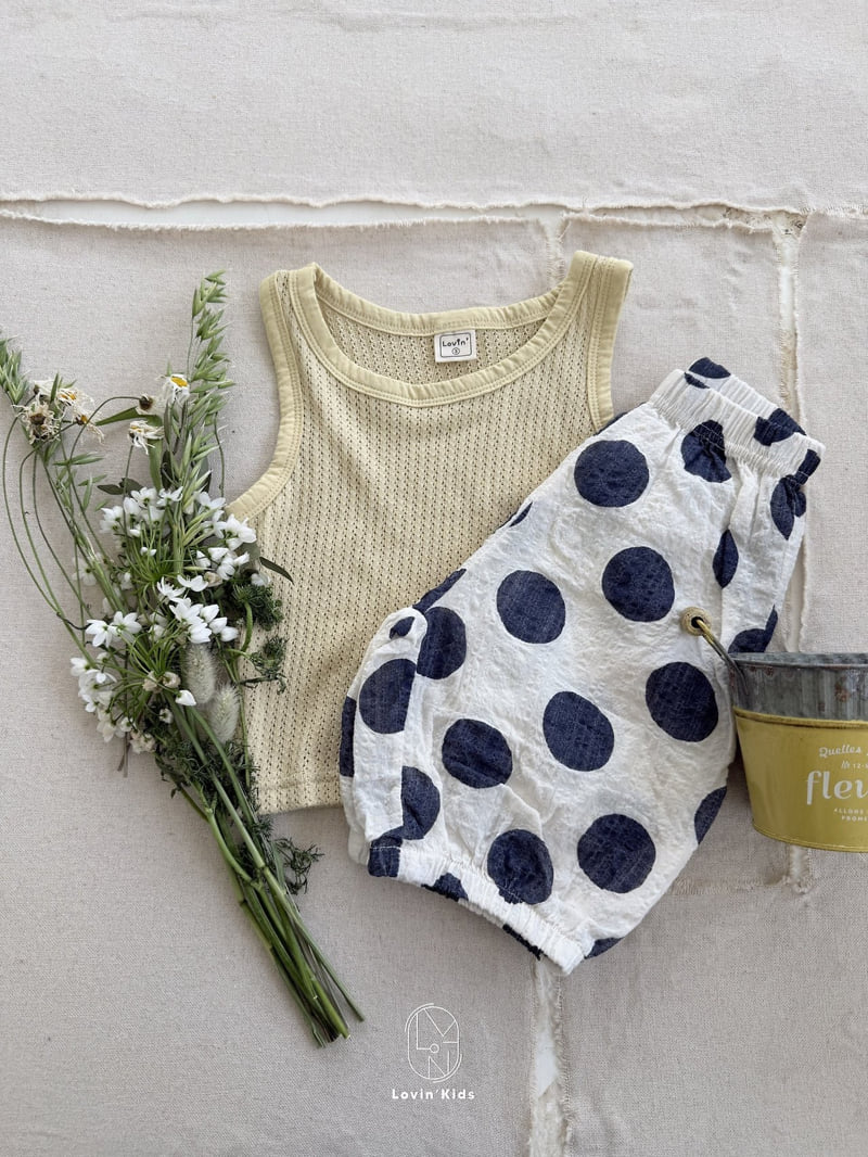 Lovin - Korean Baby Fashion - #babyootd - Bubble Dot Pants - 12