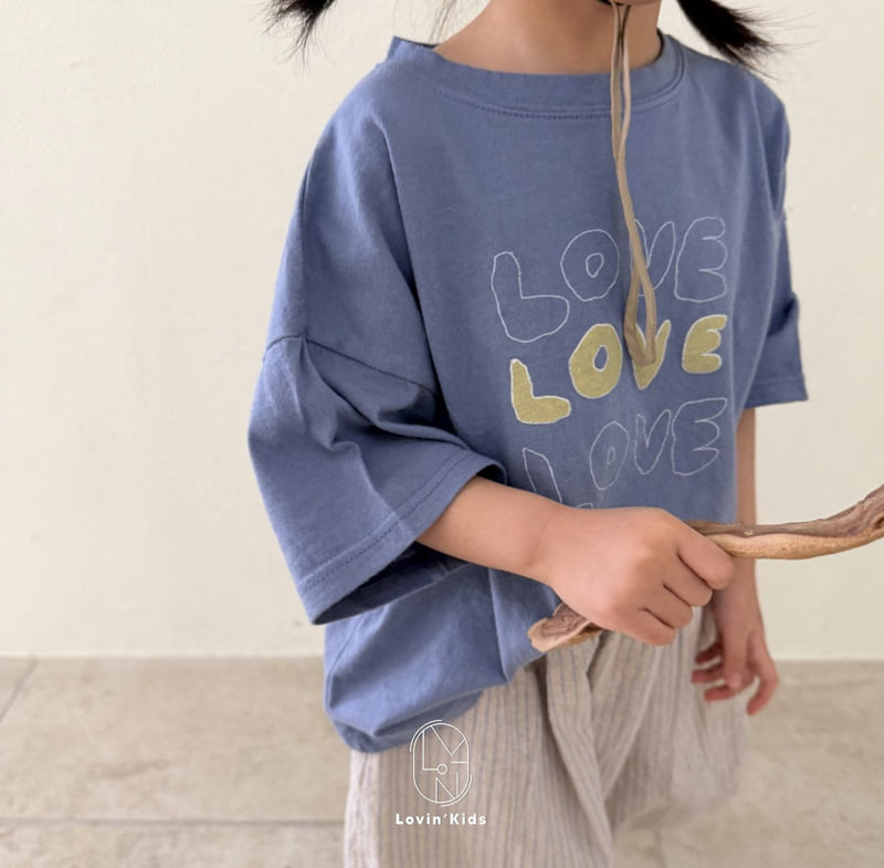 Lovin - Korean Baby Fashion - #babyootd - Love Mood Tee - 8