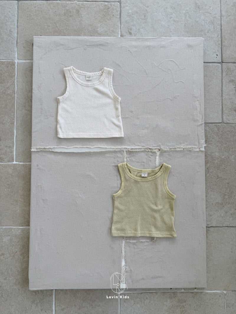 Lovin - Korean Baby Fashion - #babyootd - Air Cotton Sleeveless