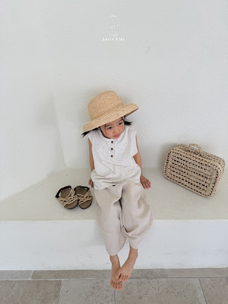 Lovin - Korean Baby Fashion - #babyootd - Cozy Linen Pants - 7