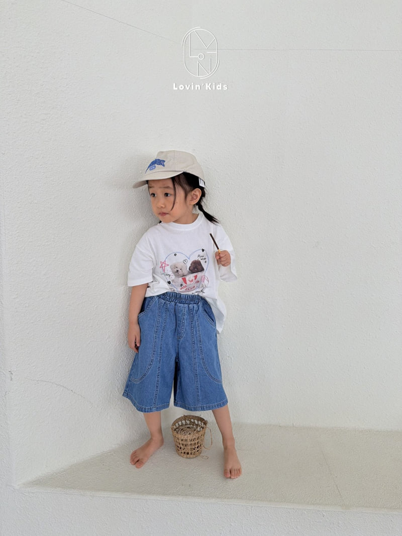 Lovin - Korean Baby Fashion - #babyootd - Double Bermuda Pants - 6