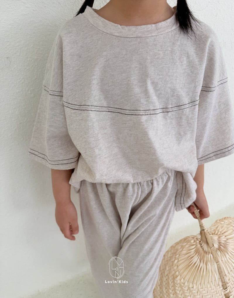 Lovin - Korean Baby Fashion - #babyootd - Stitch Tee - 4