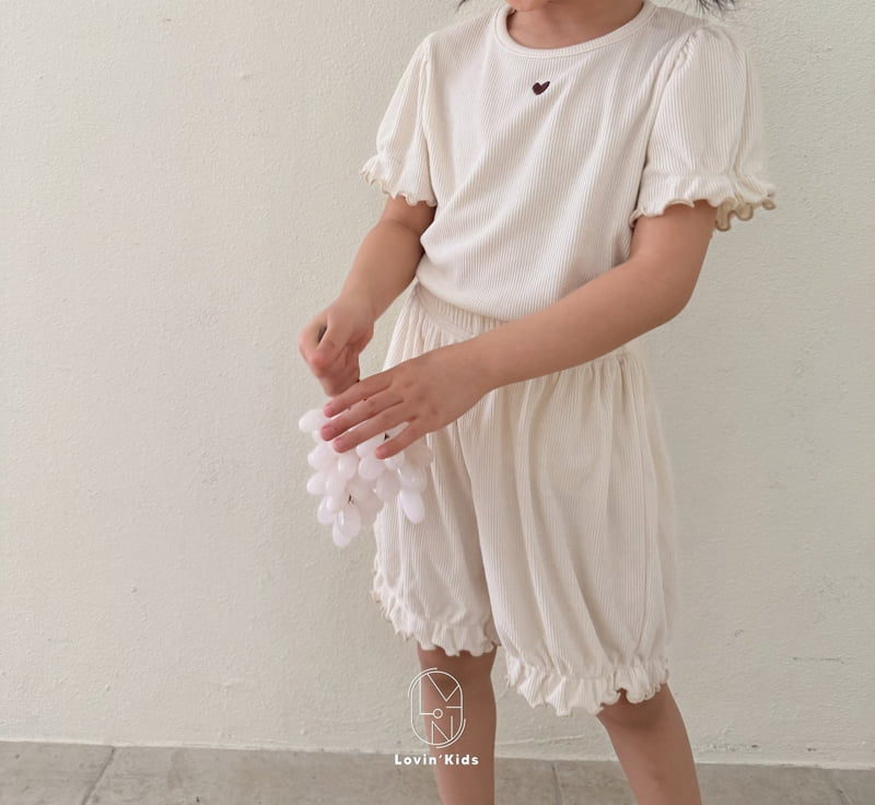 Lovin - Korean Baby Fashion - #babyoutfit - Frill Shorts - 7