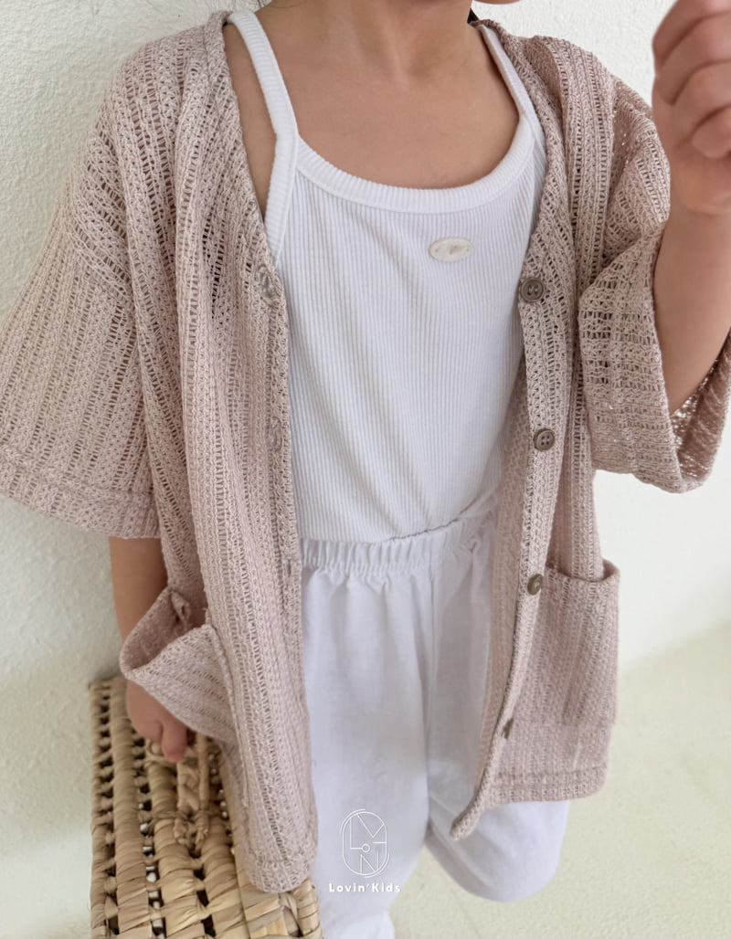 Lovin - Korean Baby Fashion - #babywear - Button Sleeveless - 8
