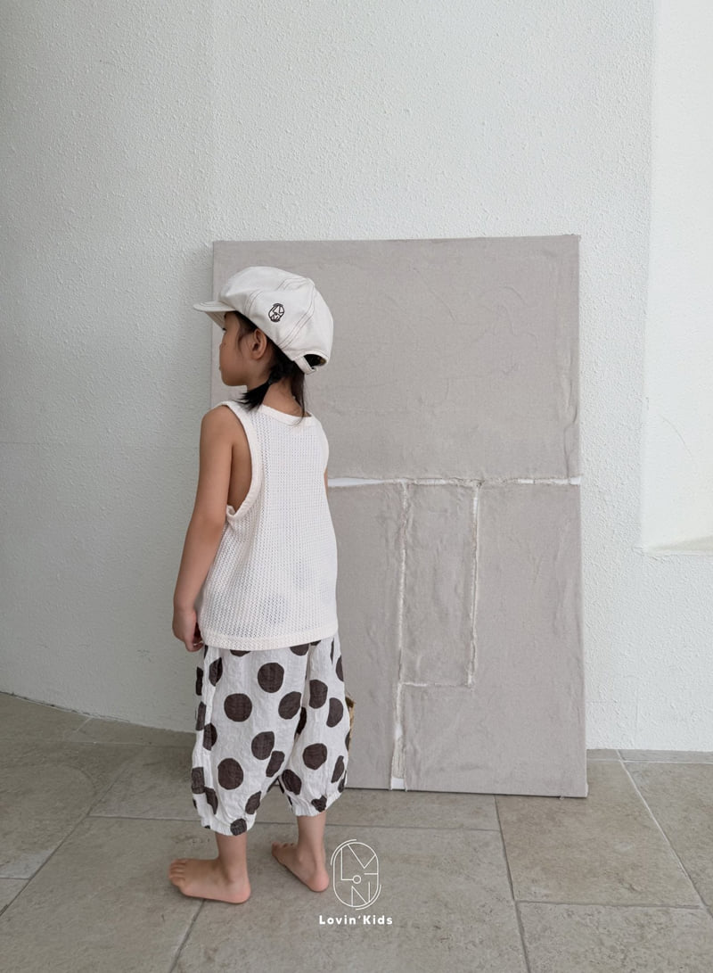 Lovin - Korean Baby Fashion - #babyoutfit - Air Cotton Sleeveless - 4